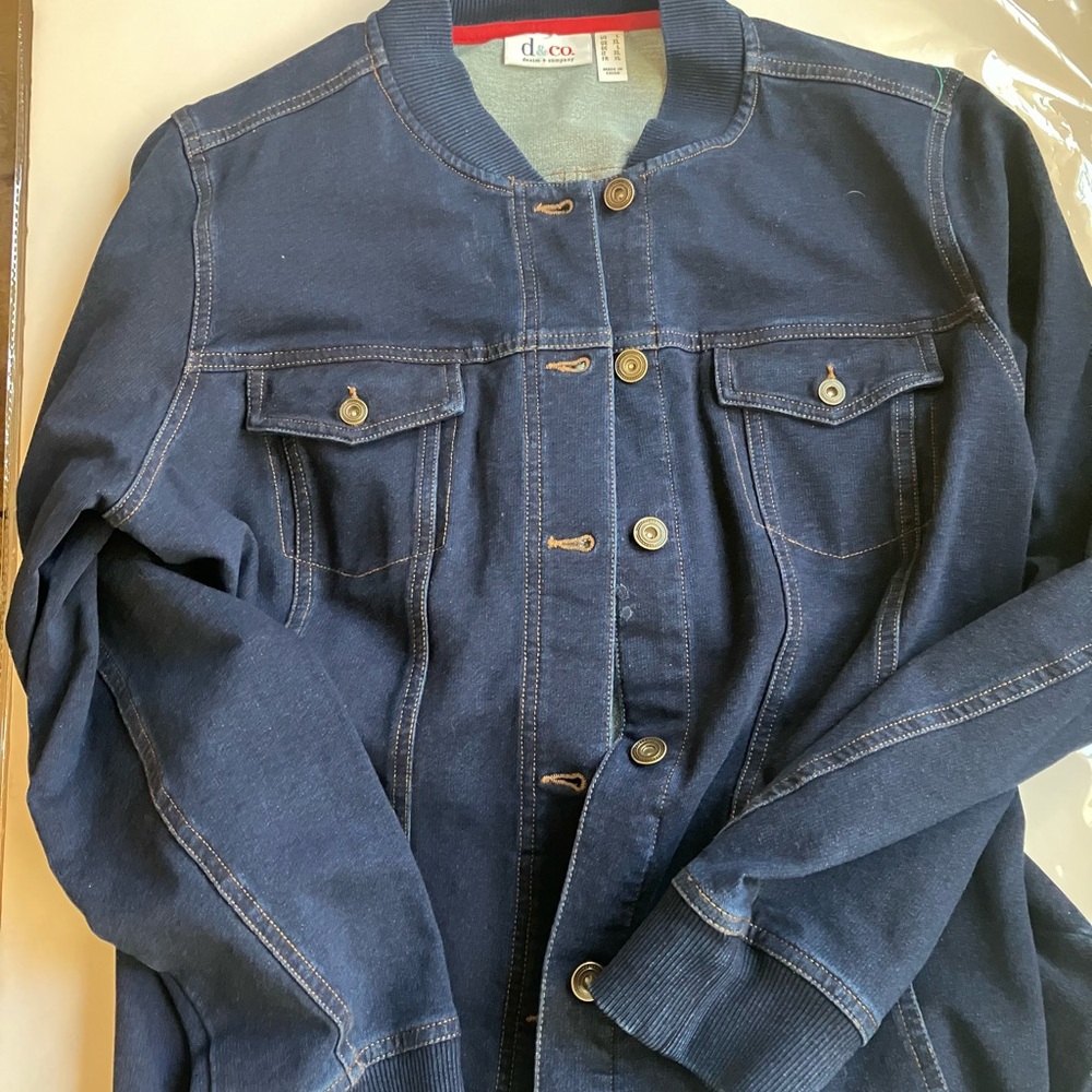 Denim & Company Jean Jacket - Picture 4 of 13